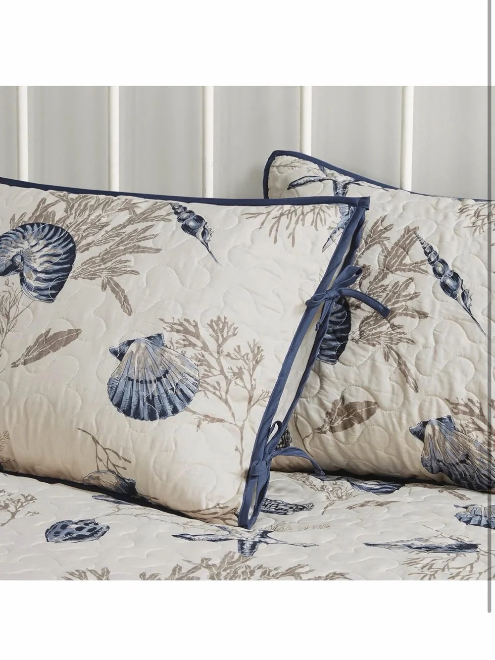 Madison Park Bayside Seashell🐚Blue 6 Piece Day Bed🛏️Cover Set